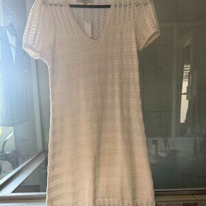 Loft Crochet maxi dress